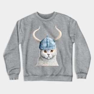 Brave, The Viking Cat Crewneck Sweatshirt